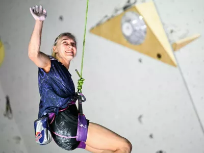 Janja Garnbret plezalni maraton Slovenska Bistrica