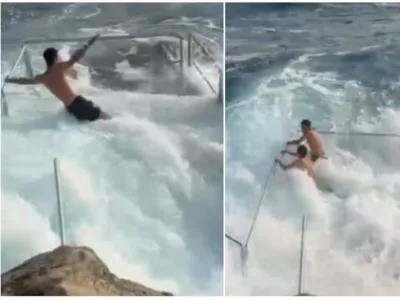 Dogajanje so posneli. 