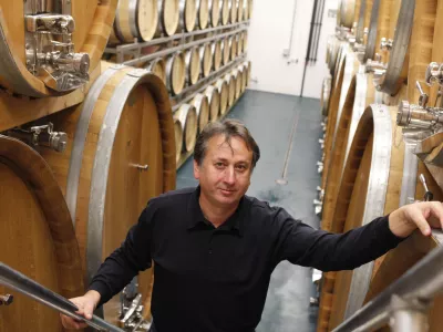 Danilo FLAKUS, enolog in direktor - vinska klet Dveri Pax, Jarenina, vinski okoli&scaron; &scaron;tajerska/FOTO: Luka Cjuha