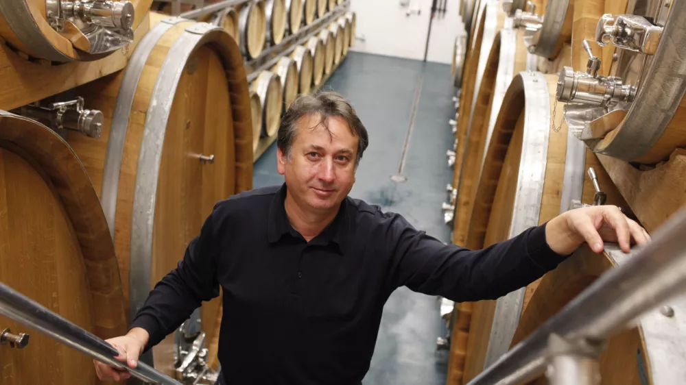 Danilo FLAKUS, enolog in direktor - vinska klet Dveri Pax, Jarenina, vinski okoli&scaron; &scaron;tajerska/FOTO: Luka Cjuha