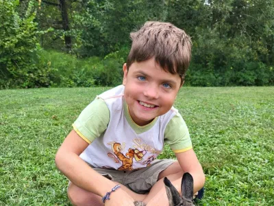 Osemletni Matic se po vrnitvi s Floride veseli začetka &scaron;ole