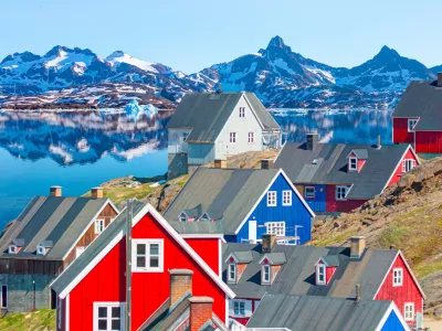 Slikovita vasica na Grenlandiji