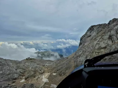 gorsko re&scaron;evanje s helikopterjem na triglavu