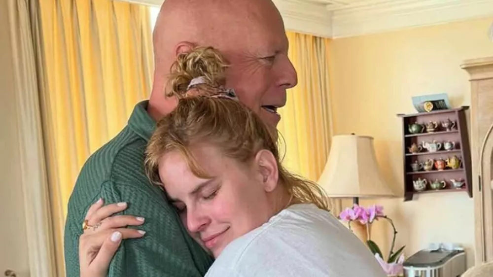 24-6-2025Tallulah Willis 'Grateful' as She Shares Sweet Snaps of Dad Bruce Willis Visiting Her Grandma's House,Image: 1014436355, License: Rights-managed, Restrictions:, Model Release: no