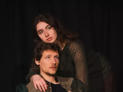 Veronika Nikolovska in Ga&scaron;per Lovrec