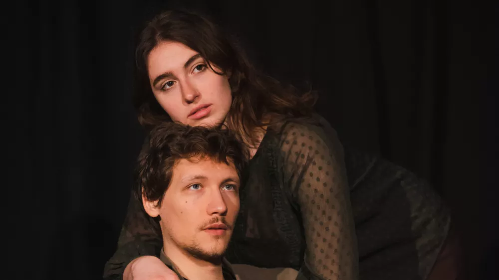 Veronika Nikolovska in Ga&scaron;per Lovrec