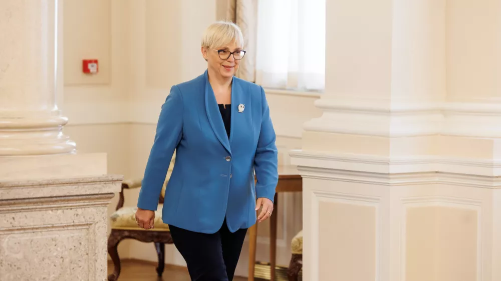 Ljubljana, predsedniska palaca.Predsednica republike Natasa Pirc Musar je sprejela ministrico za zunanje zadeve in izseljence Palestine Varsen Agabekjan Sahin.