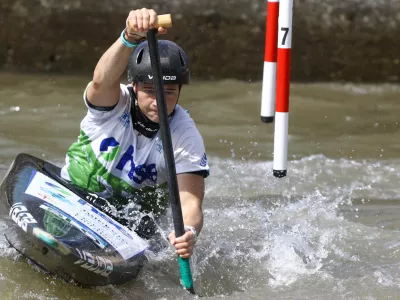 lea novak 29.8.2025 kajak kanu TacenFoto: Luka Cjuha