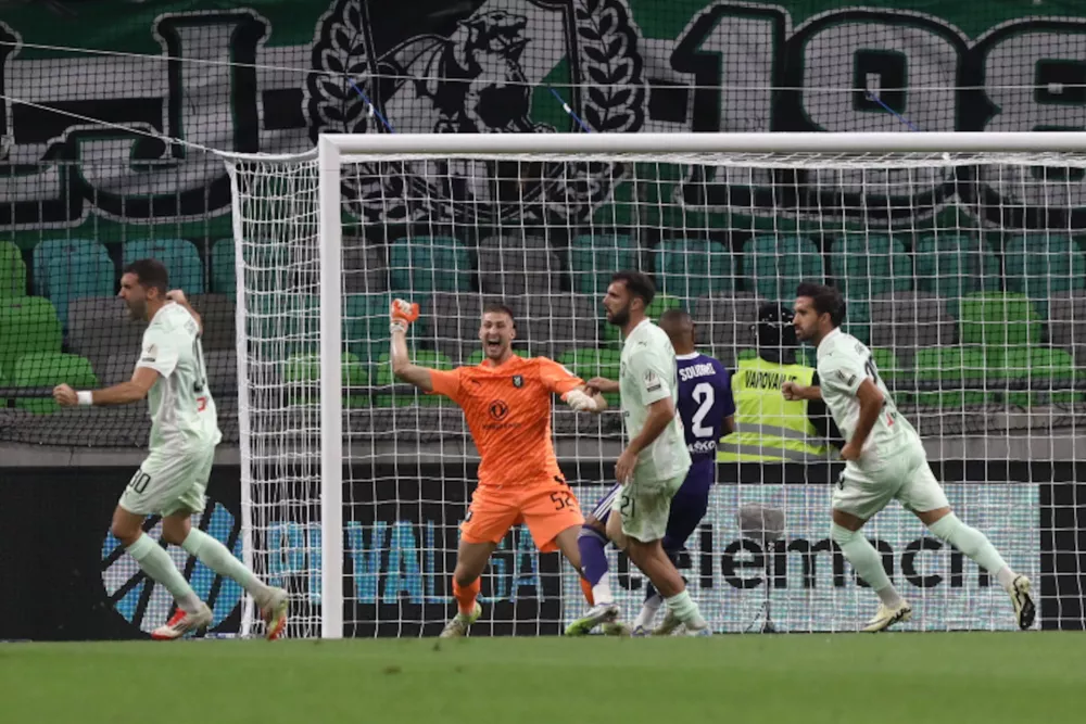 31.08.2025 - Nogomet - Stadion Stožice - derbi Olimpija Maribor Foto: Luka Cjuha  
