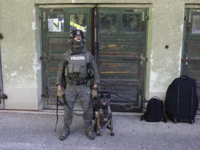 28.8.2025 - Simbolična fotografija - Specialna enota policije - Policija - policijski kamp za srednje&scaron;olceFoto: Luka Cjuha / Foto: Luka Cjuha