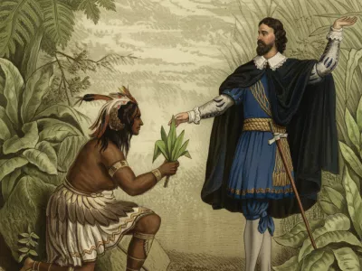 Rodrigo de Jerez / Foto: Wikipedia/izbolj&scaron;ano Z Gemini Ai