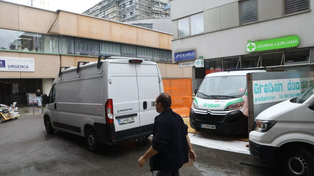 2.9.2025 - Lekarna Ljubljana - prenova dežurne lekarne pri urgenciFoto: Luka Cjuha