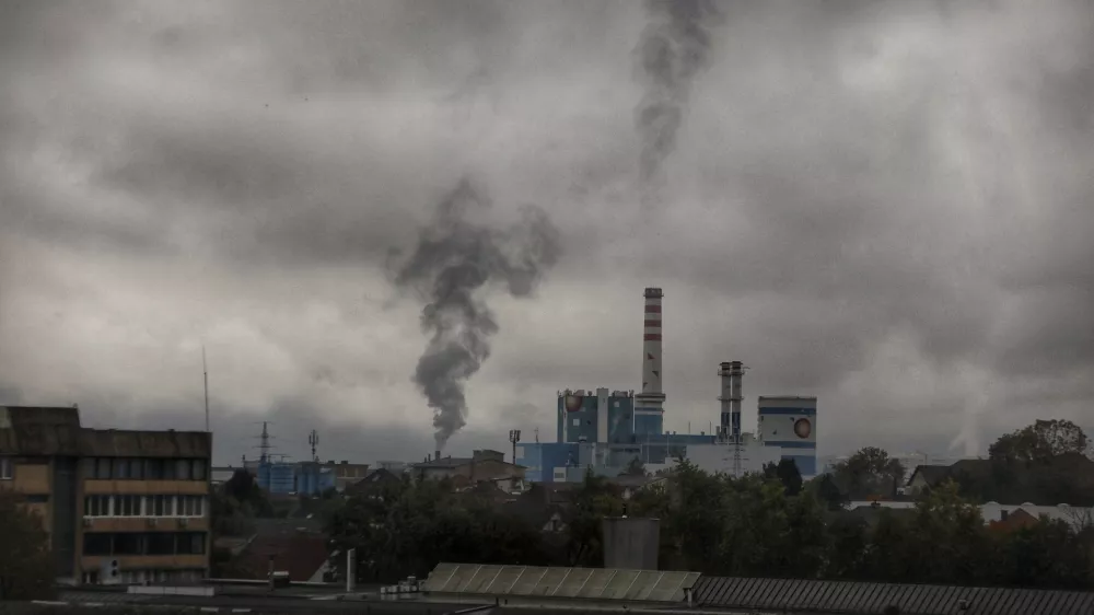 18.10.2024 - Termoelektrarna Toplarna Ljubljana Moste, TE-TOL - Dim - kvaliteta zraka - izpusti CO2FOTO: Luka Cjuha