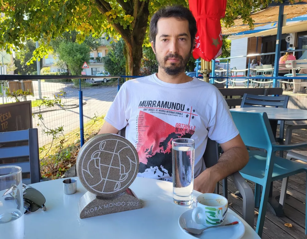 mora mundo svetovno prvenstvo pregara 2025Paulo Stepančič, organizator / Foto: Katja Gle&scaron;čič 