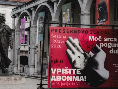 Pre&scaron;ernovo gledali&scaron;če Kranj