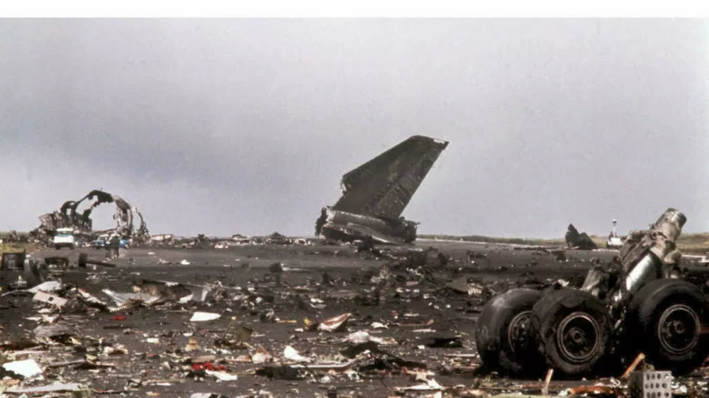 To je vse, kar je ostalo od letal. / Foto: Profimedia