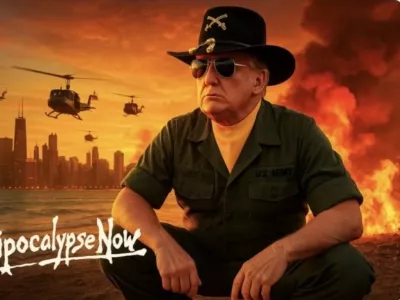 Pretresljiva slika, ustvarjena s pomočjo umetne inteligence. 