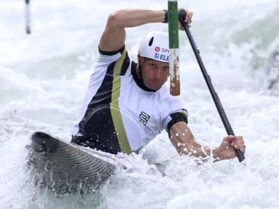 Benjamin Sav&scaron;ek-12.06.2023 - Trening kajaka&scaron;ev in kanuistov na divjih vodah v Tacnu //FOTO: Jaka Gasar