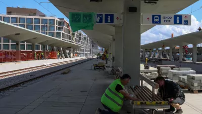 V uporabi novi peroni na glavni železni&scaron;ki postaji Ljubljana