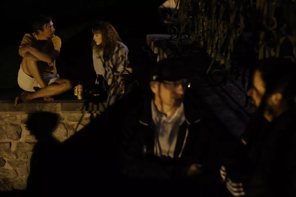 - 07.09.2025 - Krvava luna - ljudje, čakanje, opazovanje, gledanje//FOTO: Jaka Gasar / Foto: Jaka Gasar