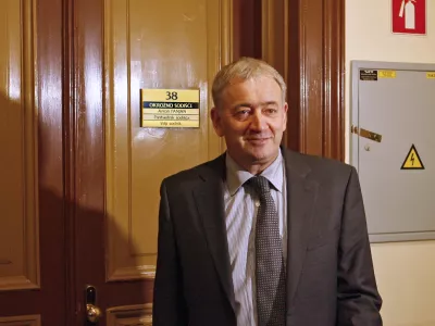 predsednik ljubljanskega okrožnega sodi&scaron;ča Anton Panjan- Okrožno sodi&scaron;če v Ljubljani - srečanje predsednika ljubljanskega okrožnega sodi&scaron;ča Antona Panjana ter ministra za pravosodje in javno upravo Senka Pličaniča  //FOTO: Bojan Velikonja