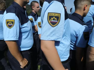 28.8.2025 - Policija - policijski kamp za srednje&scaron;olceFoto: Luka Cjuha