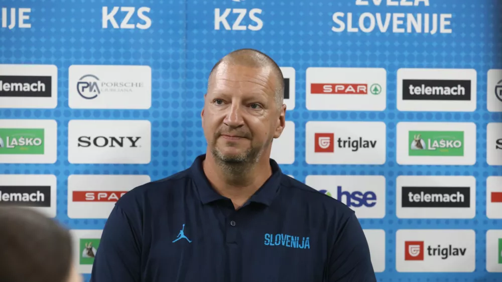 Matej Erjavec28.07.2025 - ko&scaron;arkarska reprezentanca Slovenije - priprave na Evropsko prvenstvoFoto: Luka Cjuha