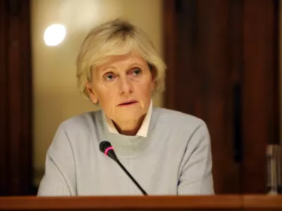 Antonija Poplas Susič, direktorica Zdravstvenega doma ZD Ljubljana- 17.01.2023 &ndash; Mestna občina Ljubljana (MOL) - novinarska konferenca ljubljanskega župana Zorana Jankovića, na kateri je predstavil novi vodji oddelka za zdravje in socialno varstvo ter službe za lokalno samoupravo,//FOTO: Tomaž Skale