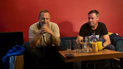 Jure Ko&scaron;ir (levo) in Klemen Klemen sta obujala spomine na začetke slovenske hip-hop scene. F Nika