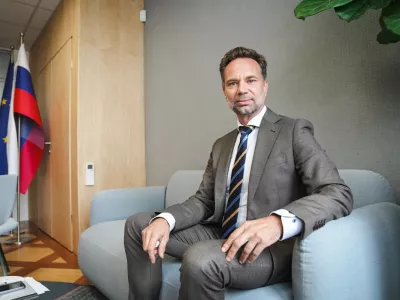 Ljubljana - Uro&scaron; Vajgl - portret - Avtor: Jure Klobcardržavni sekretar