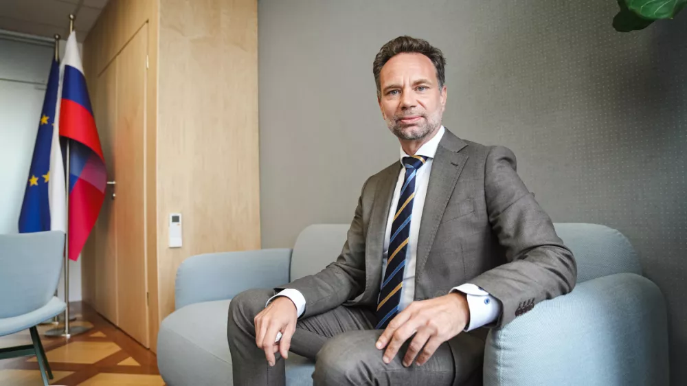 Ljubljana - Uro&scaron; Vajgl - portret - Avtor: Jure Klobcardržavni sekretar