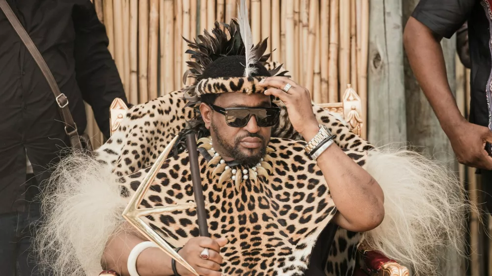 Kralj Misuzulu med obredom leta 2023 / Foto: Profimedia