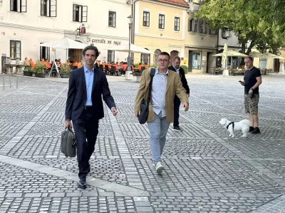 Obisk vlade v Jugovzhodni Sloveniji. Foto: STA