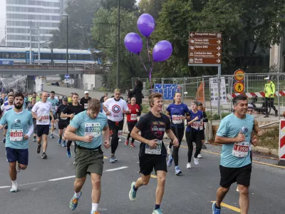 - 20.10.2024 - 28. Ljubljanski maraton - 24 tisoč tekačev - največji &scaron;portno-rekreativni dogodek v državi //FOTO: Jaka Gasar