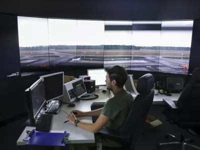 - 04.08.2023 &ndash; Kontrola zračnega prometa, letali&scaron;če Brnik //FOTO: Jaka Gasar