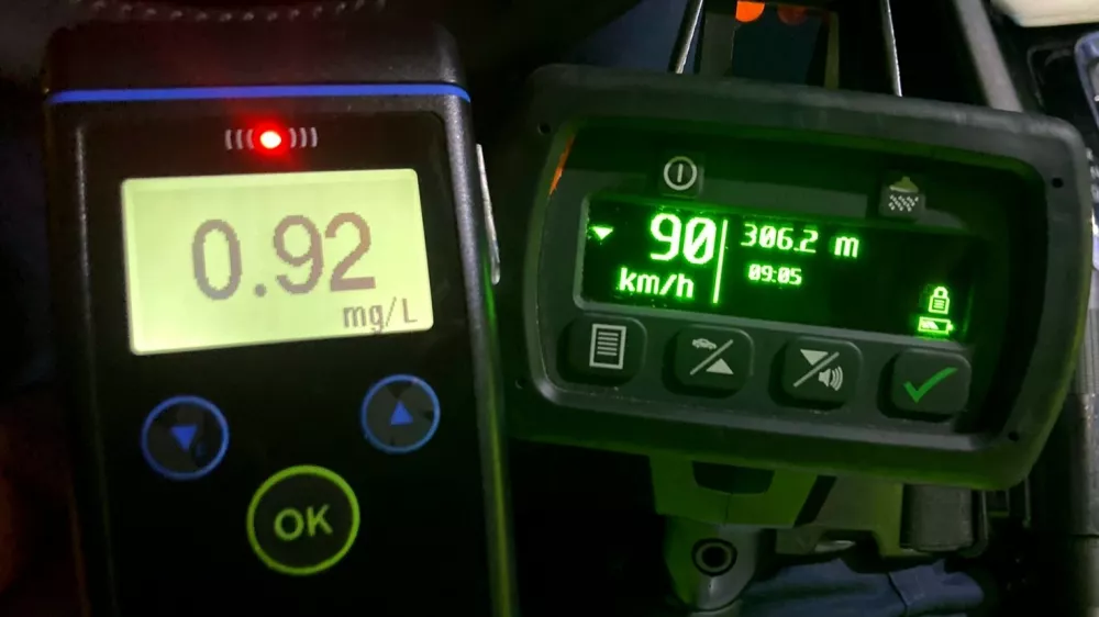 radar, alkotest, policija, nadzor, hitrost, alkohol, promet