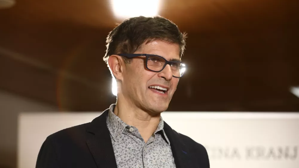 Matjaž Rakovec,&nbsp;aktualni župan Kranja in ponovni kandidat za župana Mestne občine Kranj&nbsp;- 20.11.2022 - Lokalne volitve 2022 v Kranju - redne volitve župana&nbsp;in članov občinskega sveta -&nbsp;//FOTO:foto luka cjuha