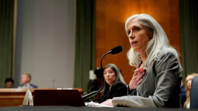Former U.S. Centers for Disease Control and Prevention (CDC) Director Susan Monarez, who was ousted after resisting changes to vaccine policy that were advanced by Health and Human Services (HHS) Secretary Robert F. Kennedy Jr., and that she believed contradicted scientific evidence, attends a Senate Committee on Health, Education, Labor and Pensions hearing on Capitol Hill in Washington, D.C., U.S., September 17, 2025. REUTERS/Elizabeth Frantz