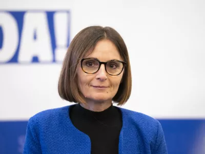 Nata&scaron;a Av&scaron;ič Bogovič08.03.2025 izjava za medije ob robu zasedanja sveta stranke Gibanje SvobodaFOTO: Nik Erik Neubauer