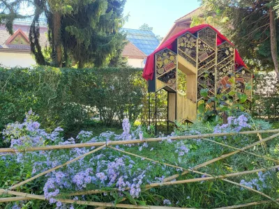 Ljubljana, hotel za opra&scaron;evalce. Foto: Botanični vrt Ljubljana