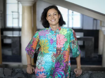 4.9.2025 - Inga Remeta direktorica Slovenskega mladinskega gledali&scaron;ča - SMG - Slovensko mladinsko gledali&scaron;čeFoto: Luka Cjuha