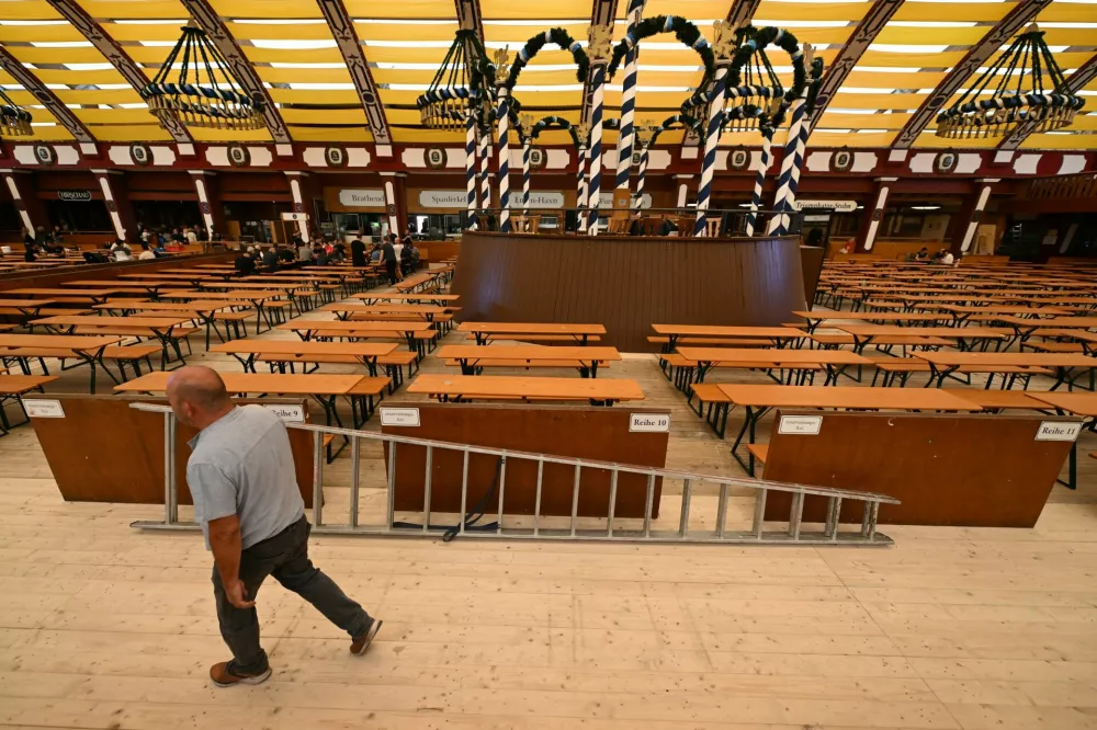 &Scaron;e zadnje priprave / Foto: Reuters