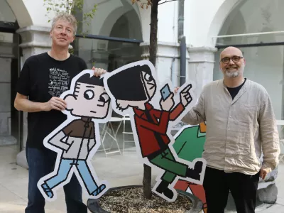 Nem&scaron;ki stripar se je zaljubil v Ljubljano: &raquo;Potreboval sem razlog, da se vrnem&laquo;