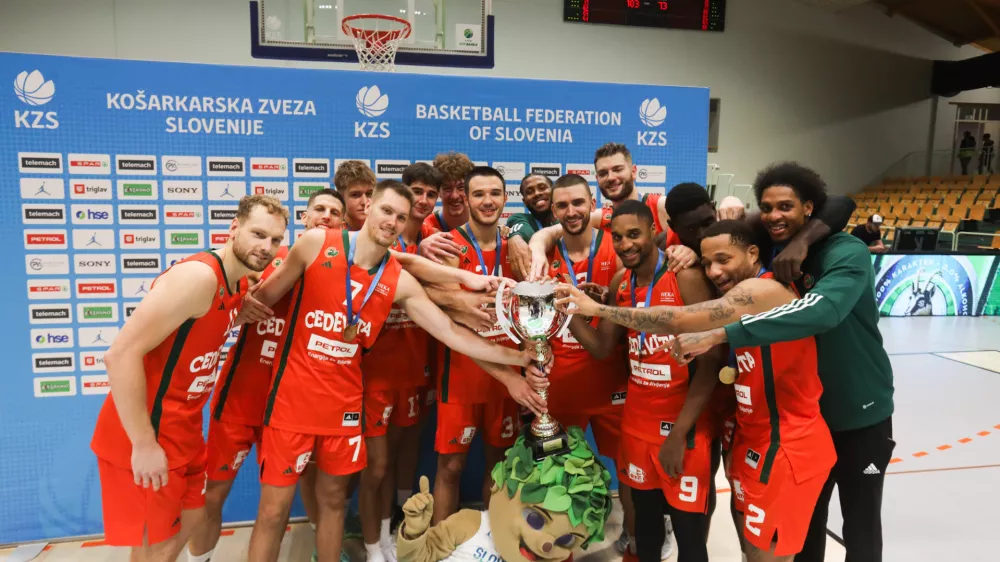 17.08.2024. Ko&scaron;arka Superpokal Slovenije. Kk Cedevita Olimpija - KK Krka Novo mesto. Foto: Bojan Velikonja 