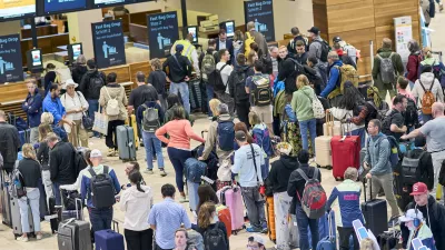 22 September 2025, Brandenburg, Schoenefeld: Passengers are seen in front of the check-in counters in Terminal 1 at Berlin Brandenburg Airport. Passengers are still feeling the effects of a widespread cyberattack on European airports. Photo: Michael Ukas/dpa