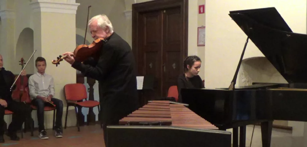 Karel Žužek, dolgoletna prva violina: Med umetnostjo in rokodelstvom