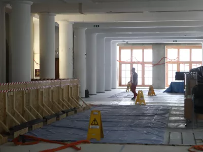 23.9.2025 NUK Čitalnica v NUK novinarska konferenca o prenovi čitalni&scaron;kega prostora Foto luka cjuha