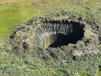 Jamal, Sibirija, Rusija, krater. Foto: Profimedia