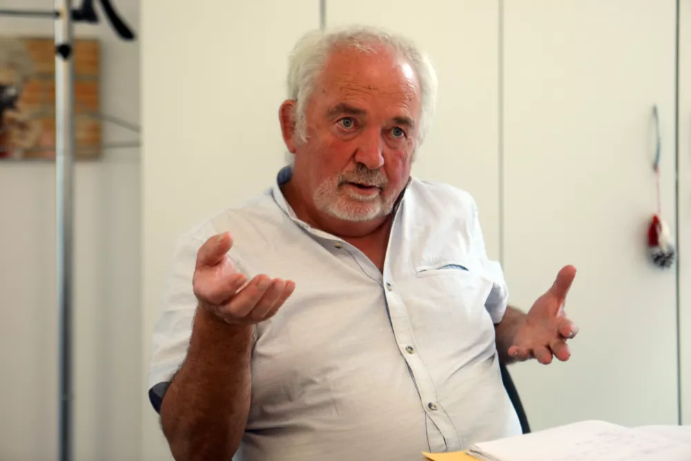 23. 07. 2025 - Marjan Su&scaron;elj, zastopnik pacijentovih pravicFoto: Tomaž Skale 