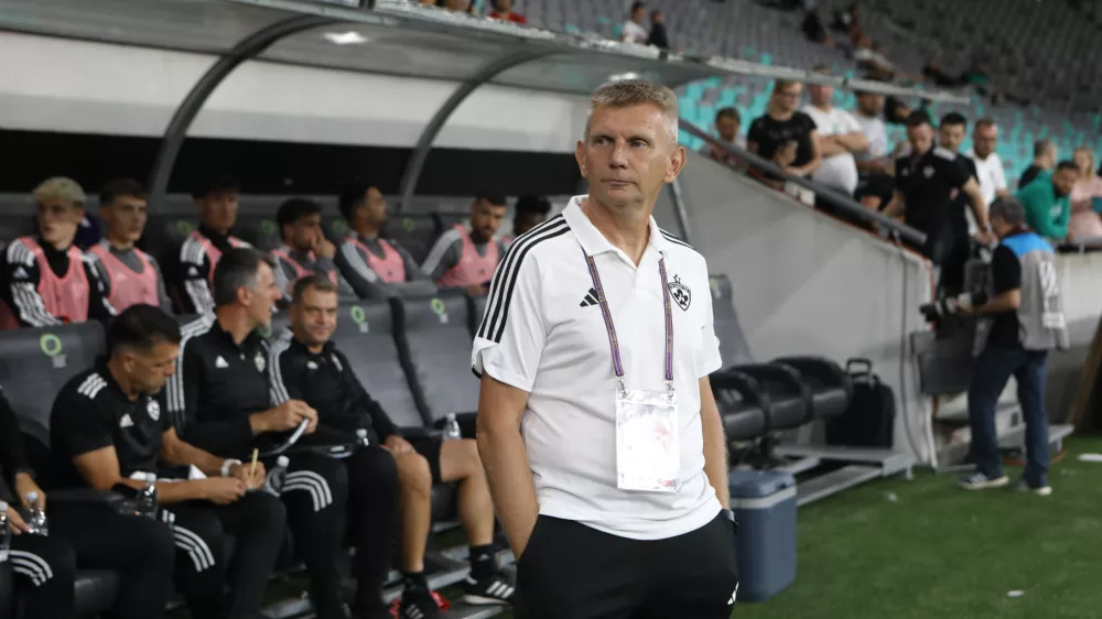 Radovan Karanović31.08.2025 - Nogomet - Stadion Stožice - derbi Olimpija Maribor Foto: Luka Cjuha